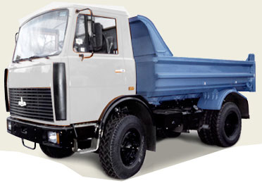 Автосамосвал MAZ-5551A2-320- общий вид