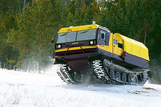 Гусеничный плавающий вездеход Четра TM140- внешний вид